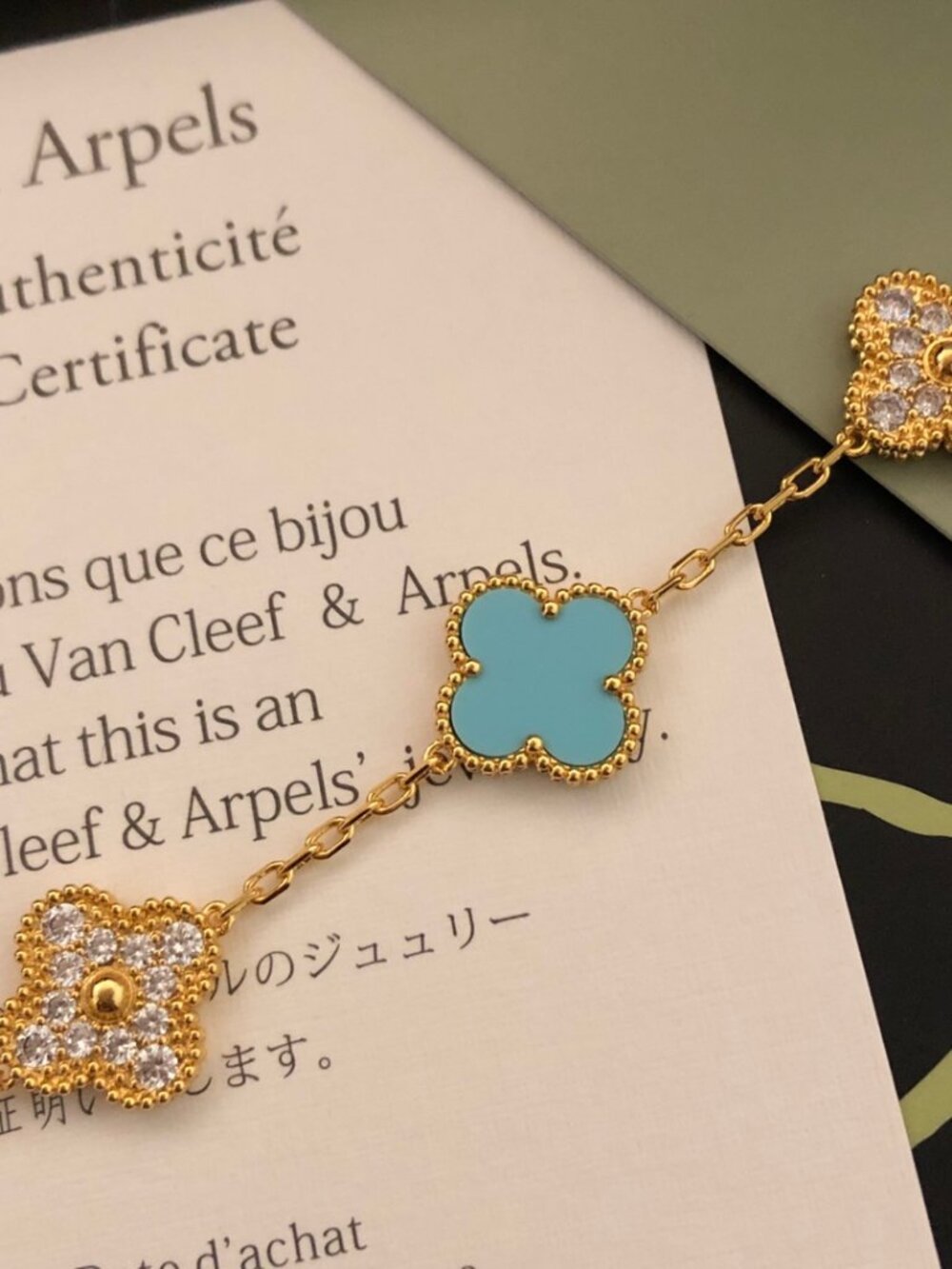 💫 Van Cleef & Arpels💫 flower bracelet - Picture 5 of 7